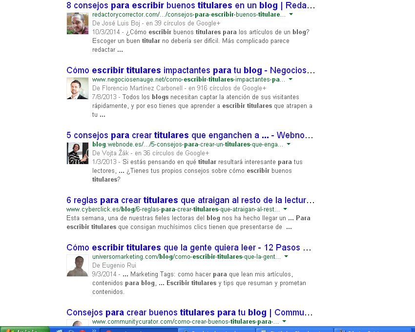 titulares serps